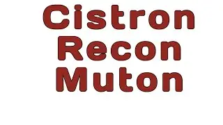 Cistron Recon Muton @biologywalesir #gene #cistron #recon #muton
