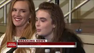 Maddy Wilford: Stoneman HS student speaks about recovery after Parkland shooting