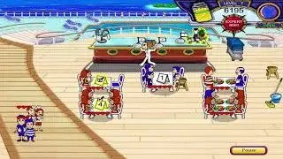 Diner Dash 3: Flo on the Go - Level #7 - Cruise Ship VII