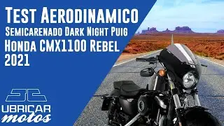Test Aerodinamico Semicarenado Honda CMX1100 Rebel 2021- | Dark Night | Ref: 21105-21104