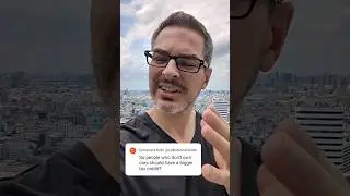 A rare smart YouTube comment!!