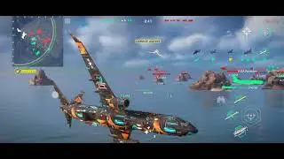 Ghost Commander Assault Carrier Gameplay - Modern Warships - Power by Snapdragon 870