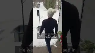 His first White Christmas #lgbtcouple #couplecomedy #relateable #gayrights #gaylove #gaykissing
