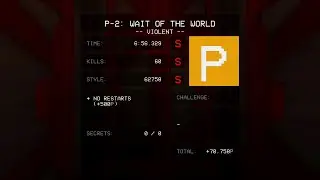 ULTRAKILL P-2 P Rank