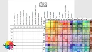 🌈MIXING CHART TEMPLATE in MICROSOFT WORD!! #coloringrainbows #colormixing  #microsoftwordtutorial