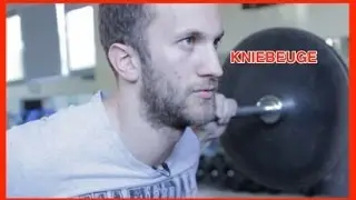 Kniebeugen richtig ausführen (Muskelaufbau für Beine von natural Bodybuilder Flavio Simonetti)