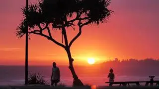 A golden sunrise on 2/2/2022.