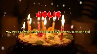 Happy Birthday JOLIE   Happy Birthday Song   Birthday Wishes   Birthday Party