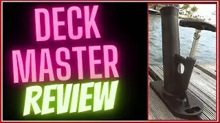 Deck master fishing pole holder review