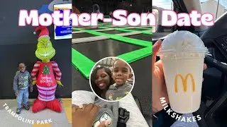 Day In My Life | Mother & Son Date &mdash; Trampoline Park + Sweet Treats | Callme.Fran
