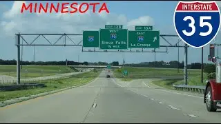 Interstate 35 - Minnesota northbound [FULL LENGTH VIDEO]