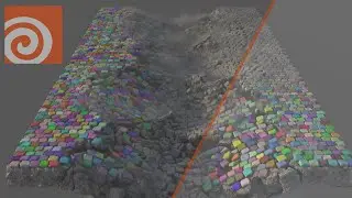 Ground Collapse with Stones | Houdini
