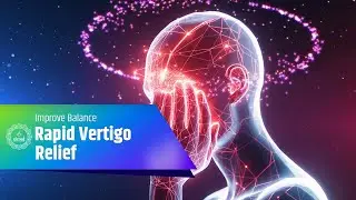 Rapid Vertigo Relief | Improve Balance, Ease Dizziness & Support Eye Function | Calming Binaural