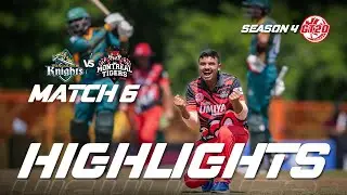GT20 Canada Season 4 | Match - 6 | Vancouver Knights vs Montreal Tigers | Highlights