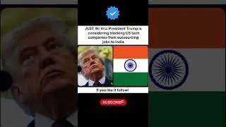 Big impact on IT JOBS 😳🤯 #trump #india #viral #news #usa #modi #facts #trending #china #russia