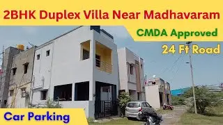 Best Budget Villa Near Madhavaram, Chennai | 2BHK Duplex | CMDA Approved | Ready to Move