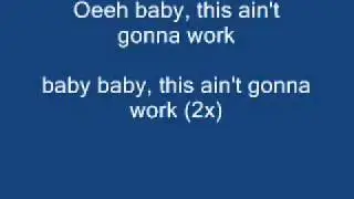 Alain Clark - This Ain't Gonna Work Lyrics