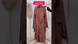Gamis syari murah bahan berkualitas | model baju gamis terbaru trend 2021/2022
