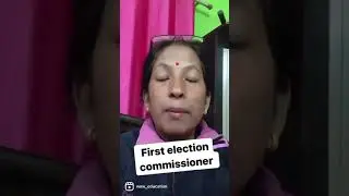 First election commissioner of India #shorts