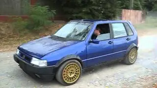 Fiat Uno 2.0 16v Turbo Integrale 4x4 by Drupi from Poland - first ride 4