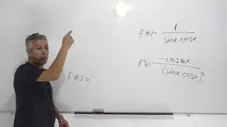 נגזרת של פונקציה טריגונומטרית בשתי דרכים-נגזרת של 1 חלקי  sin(x)*cos(x)
