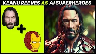 KEANU REEVES (JOHN WICK) and AI SUPERHEROES MIX🔥 MARVEL/DC Characters PART 1 (Midjourney 5)