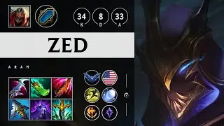 Zed ARAM - NA Diamond Patch 25.11