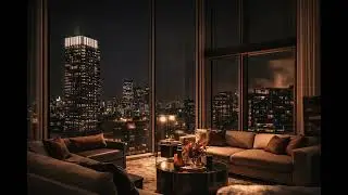 Midnight Above the City | Deep Jazz for Quiet Luxury Nights