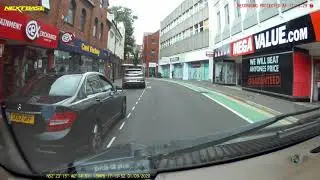 Dashcam Driving up Worcester Street, Kidderminster