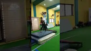 Front Somersault to Dive Roll#flip #teambackflip #gymnasticflips #gymnastics