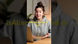 Java interview question | isAlive() method in Java #corejava #interview #javainterview #techshorts