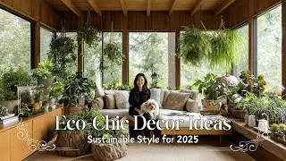 Sustainable Home Decor 2025: Eco-Chic Trends, Ethical Style & Budget-Friendly Green Living Ideas