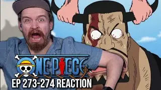 Blueno BEATDOWN?!? | One Piece Ep 273+274 Reaction & Review | Enies Lobby Arc