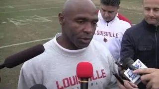 Charlie Strong Addresses Clint Hurtt Situation 10-22-2013