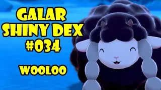 Galar Shiny Pokedex #034 WOOLOO!  #shorts