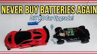 Stop buying batteries for your toy RC! Cheap mod-more speed! Remote Control car modification 