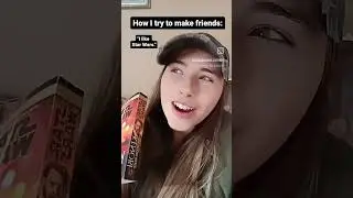 How I make friends //#booktok #fyp #friends #authortube #booktube #starwars #bookworm #relatable