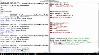 Python 3 Tutorial 037- Control Flow - if-else statement
