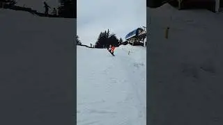 Snowboard Side Hit @SnowshoeMountain #neversummer #snowboarding
