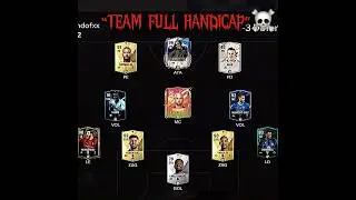 Team full handicap ☠️ #fifa #eafc #fifamobile #eafcmobile