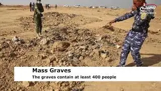 Iraqi forces unearth mass graves of 400 Daesh victims in Hawijah: Official