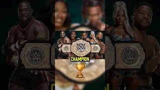 A BLACK and BOLD prediction #wwe