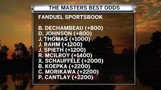 The Masters Betting: Dustin Johnson, Bryson DeChambeau Lead Wide Open Field