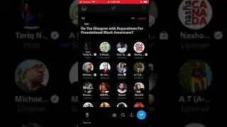 Tariq Nasheed Debates Reparations With SWS On #Twitter Space