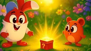 Hoppi & Poppi Find a Hidden Treasure! | Fun Rabbit & Mouse Adventure | Animation Story