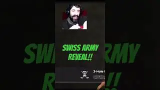 Twitch Stream Segment - SWISS ARMY REVEAL #twitch #shorts #gamer #swissarmyknife #gaming