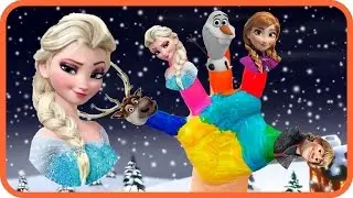 Frozen Finger Family Daddy Finger - Nursery Rhymes for babies and kids