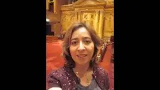 Vanessa Paloma sings Bendigamos in Shearith Israel