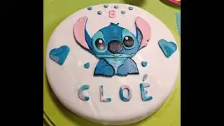 G&acirc;teau en p&acirc;te &agrave; sucre 