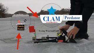 Тестирование автоматической системы подсечки Clam Predator